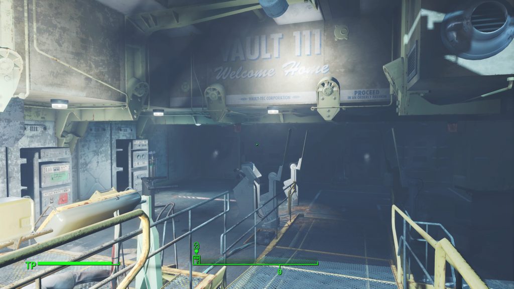 Endlich: der Ausgang aus Vault 111